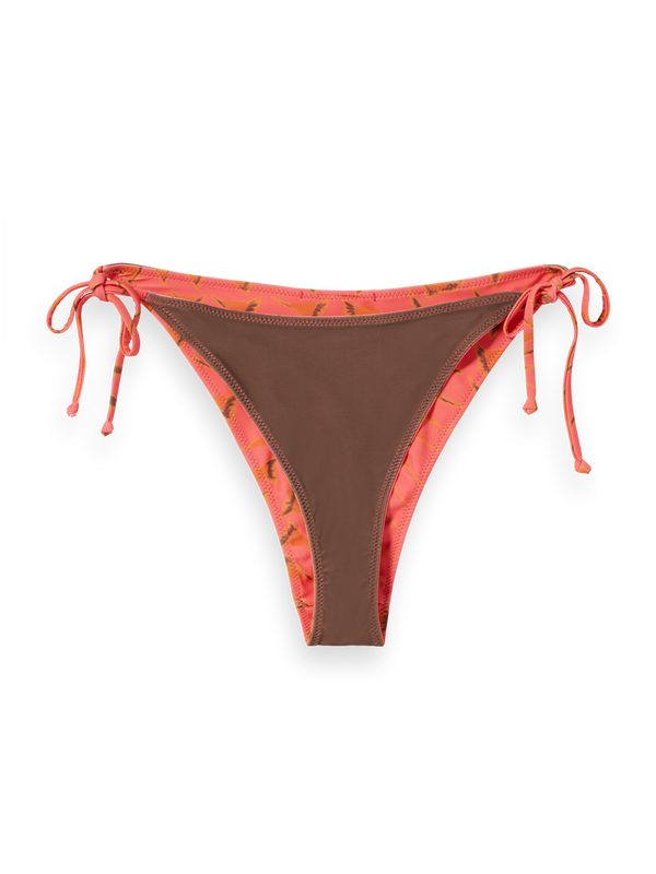 Reversible Printed Bikini Bottom