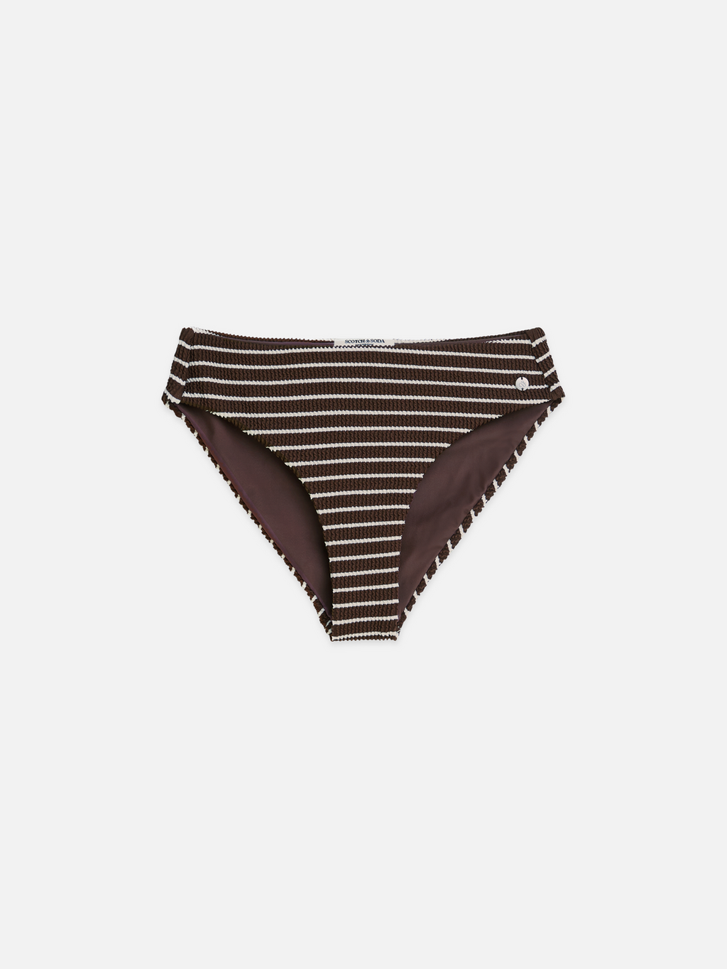 Hoch geschnittene Bikinihose