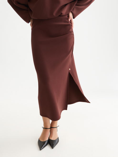 Jupe fluide en Tencel