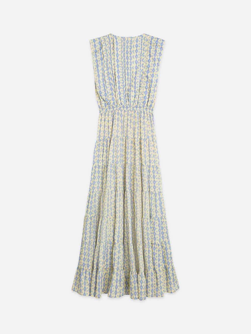 Printed Tiered Maxi Dress