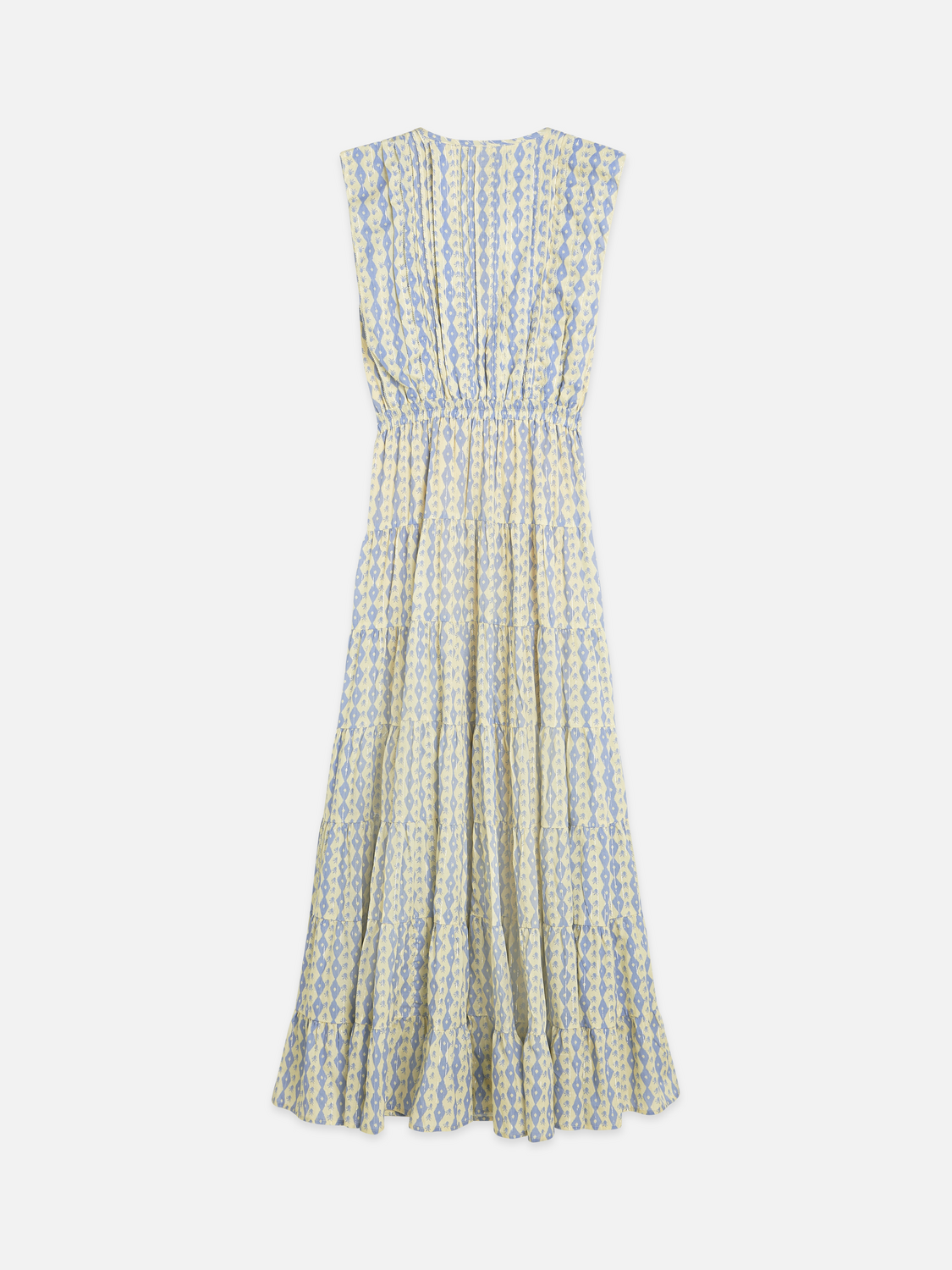 Printed Tiered Maxi Dress