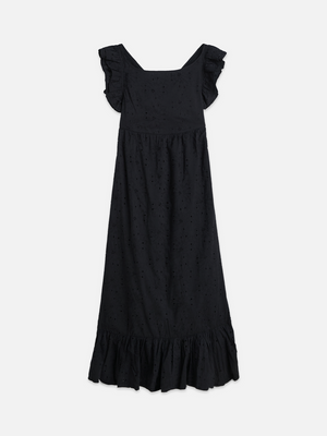 Broderie Anglaise Ankle Length Dress