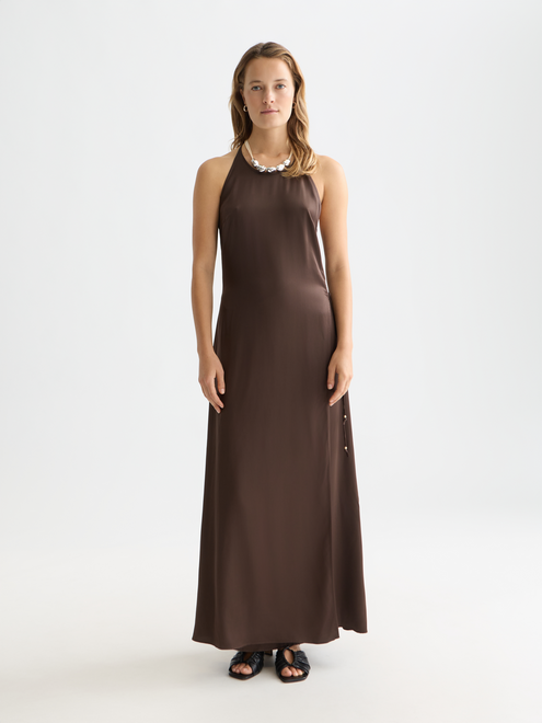 Viscose Maxi Cami Wrap Dress