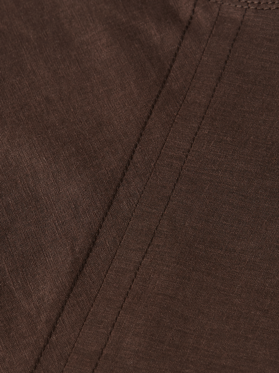 Robe mi-longue ceinturée en mélange de lin décontracté