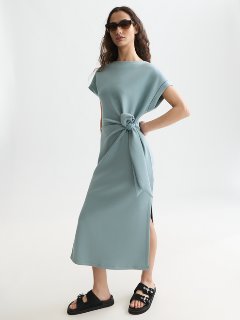 Robe midi en modal