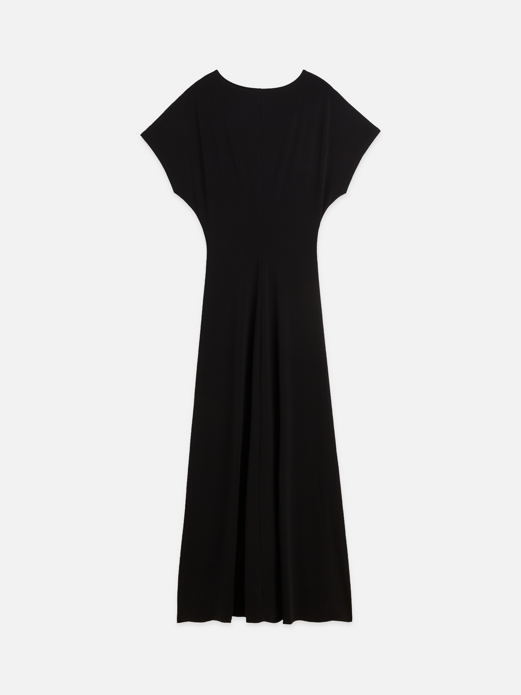 Ruched Batwing Maxi Dress