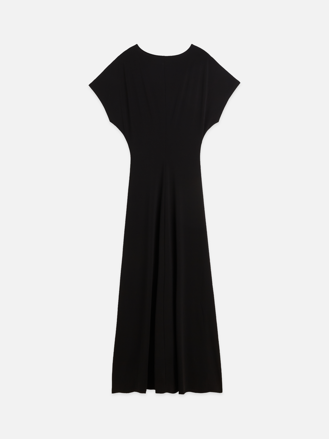 Ruched Batwing Maxi Dress