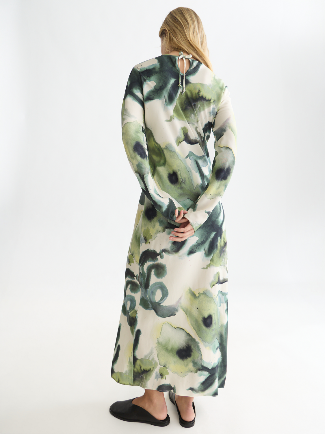 Printed Ankle Length Dress