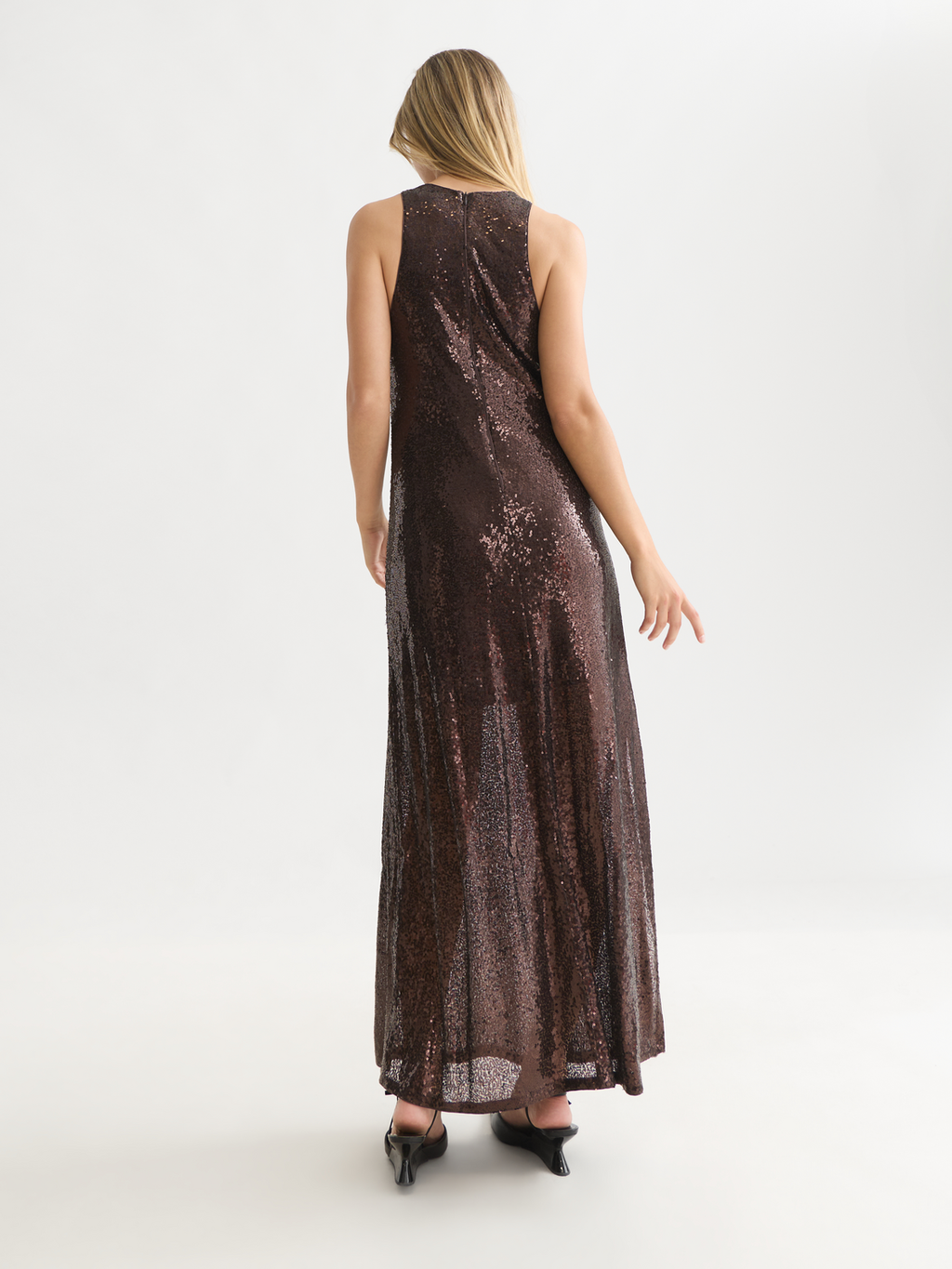 Sequin Maxi Dress