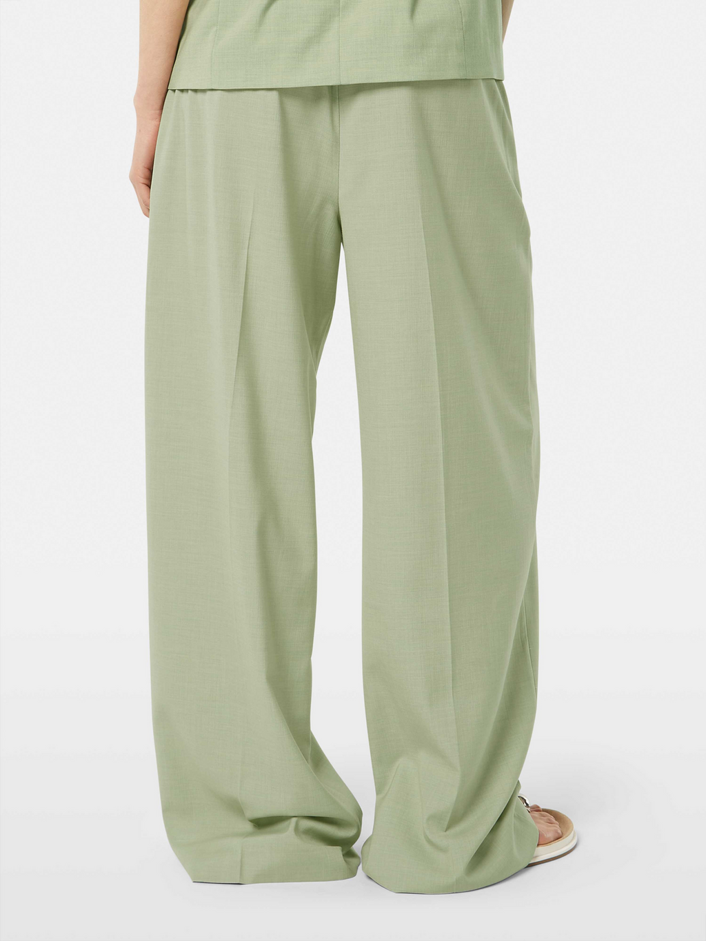 Rose High-Rise Hose mit weitem Bein
