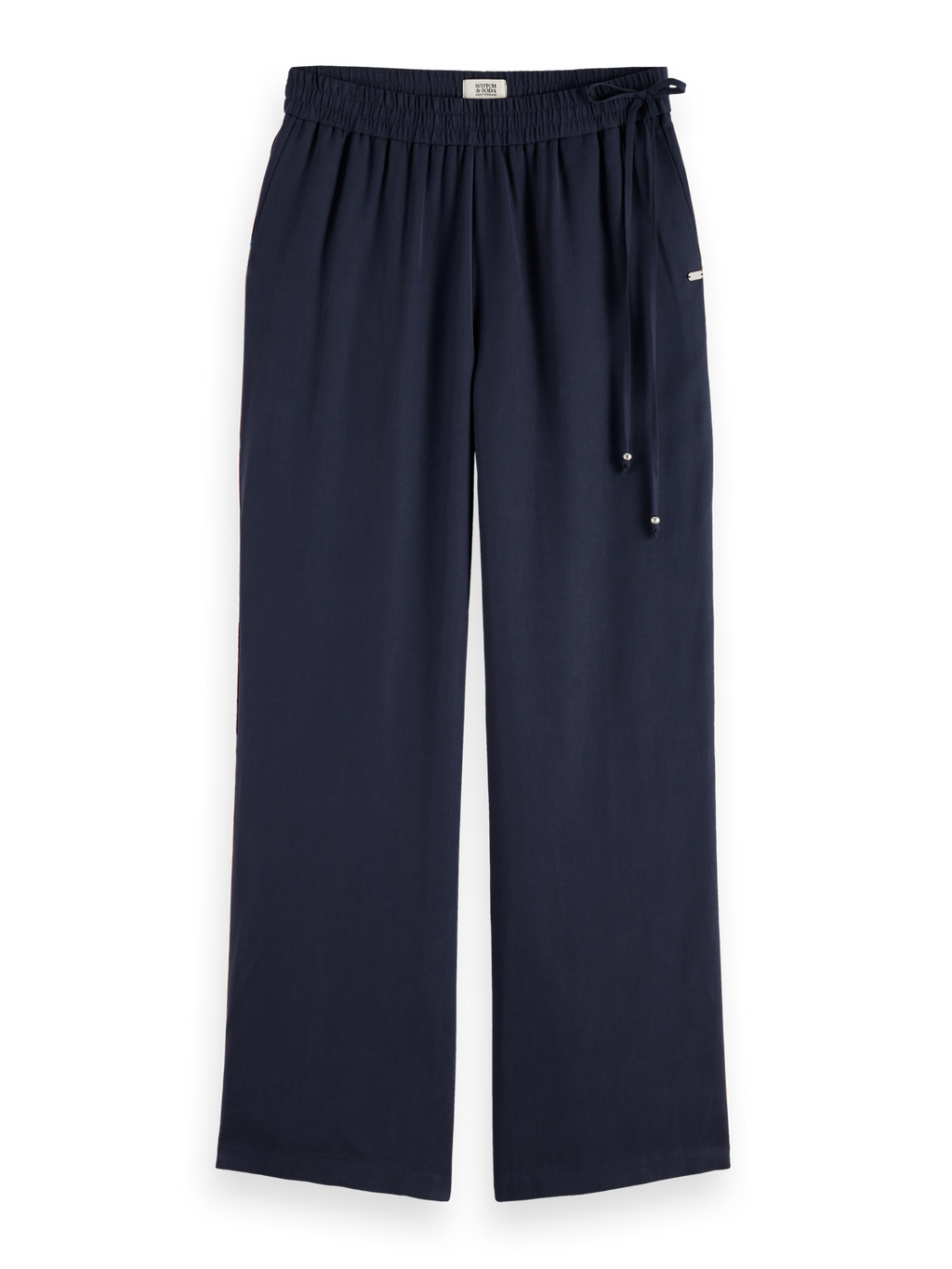 Gia Mid-Rise Wide-Leg Trouser