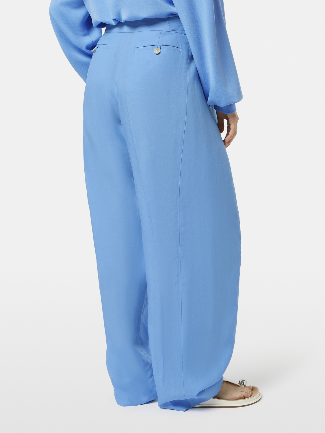 Quinn Mid-Rise Pleat Front Pant