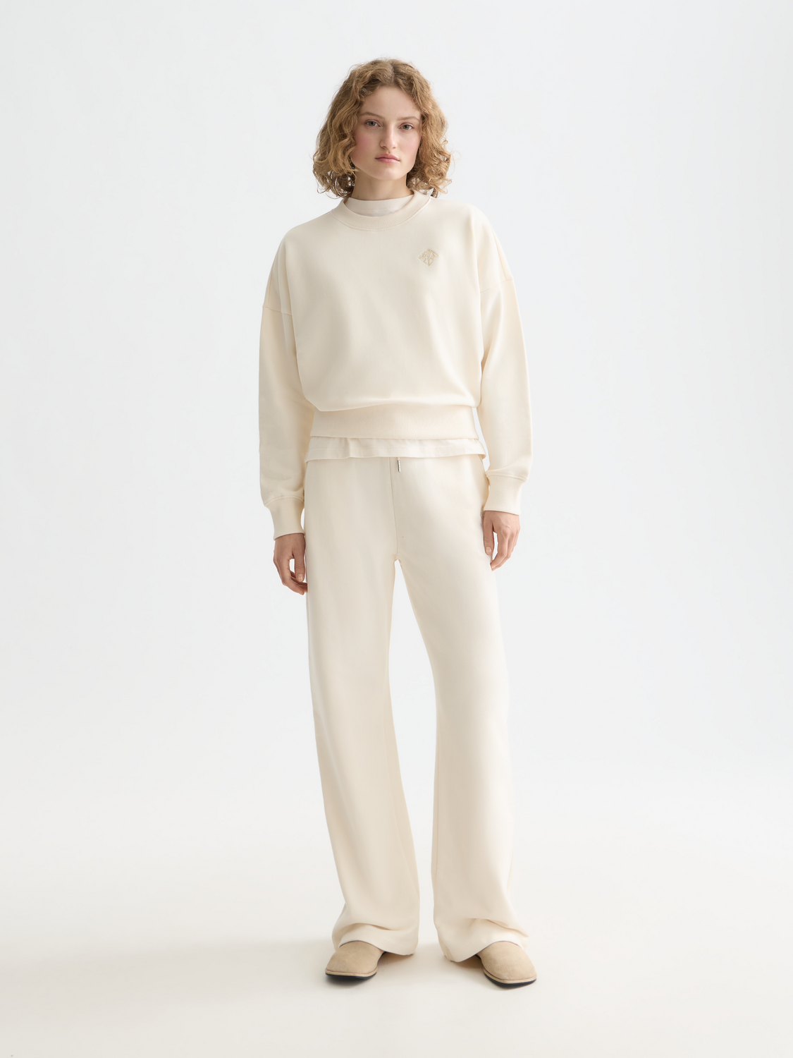 Core Artwork Wide Leg Sweatpants