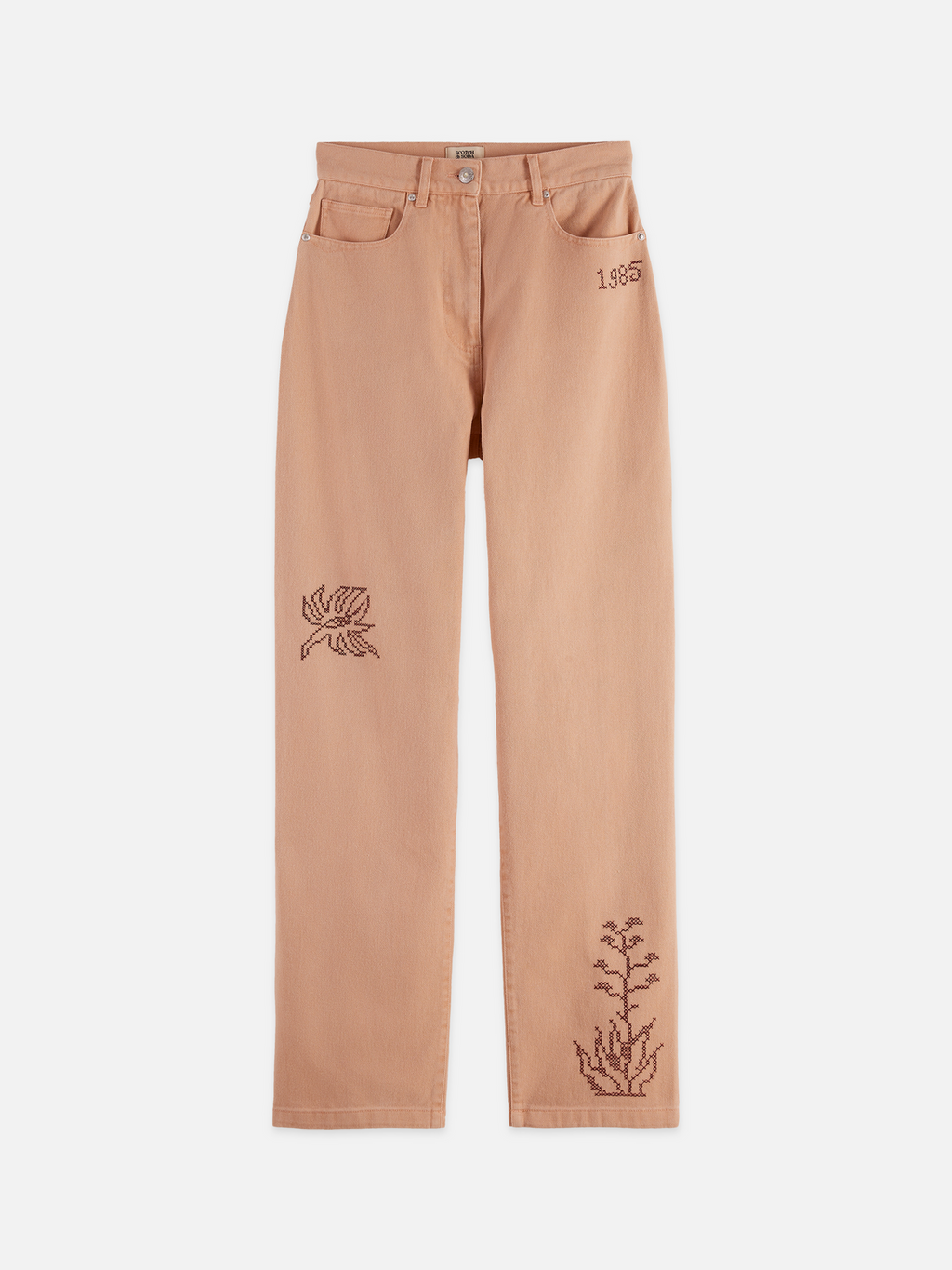 The Ripple - High Rise Straight Leg Pants
