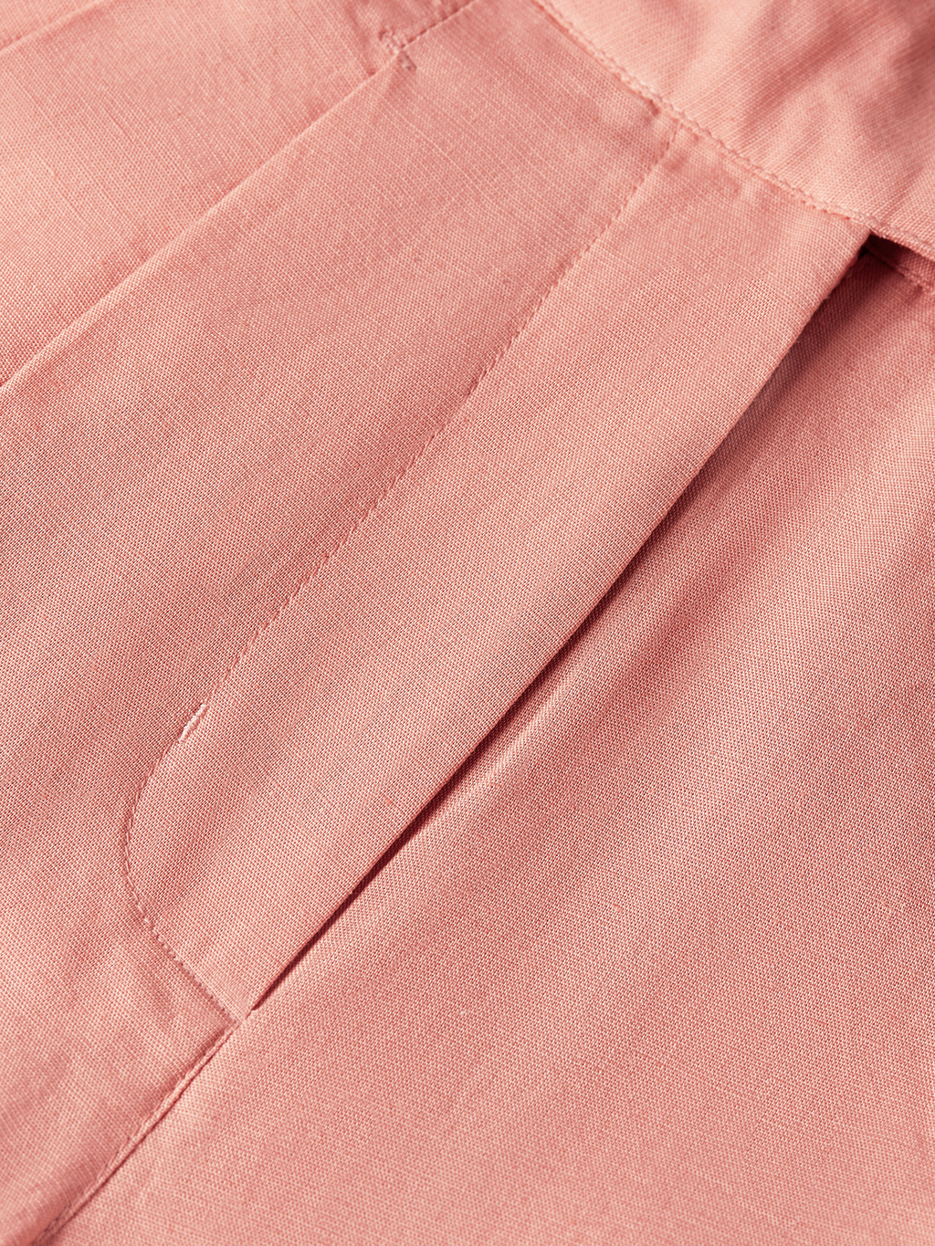 Quinn - Mid Rise Wide Leg Linen Cotton Pants