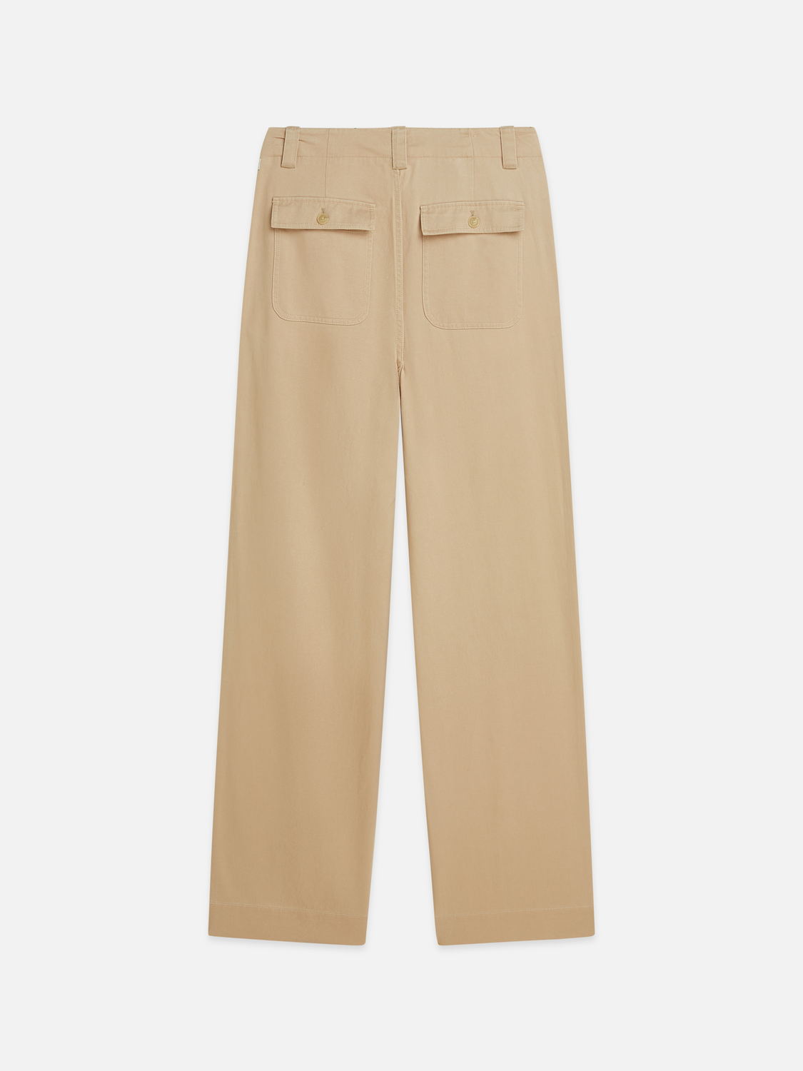 Cleo - High-Rise Wide-Leg Workwear Pants