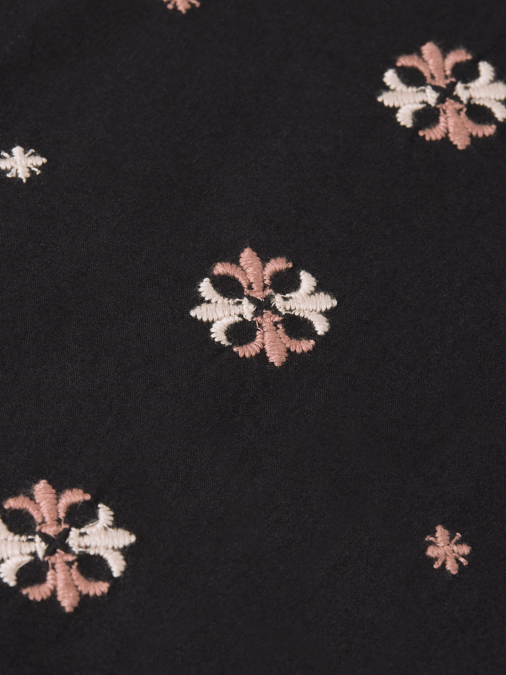 Noa High-Rise Wide-Leg Embroidered Pull-On Pants