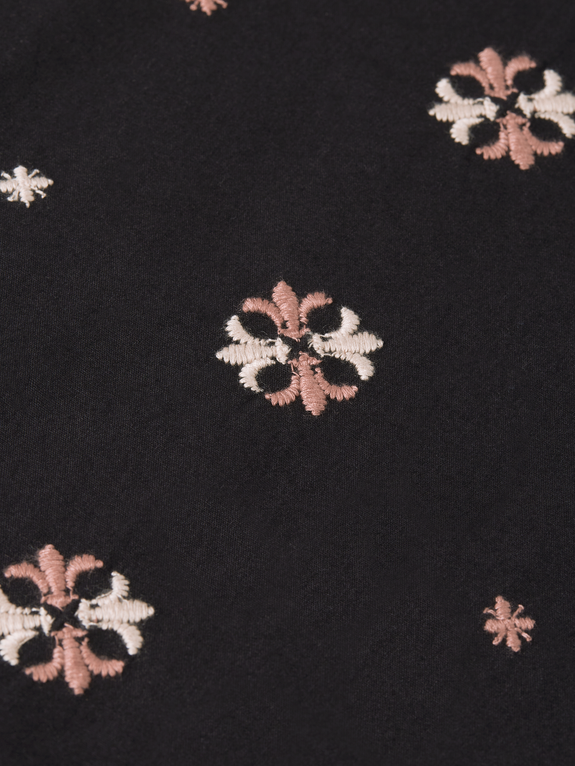 Noa High-Rise Wide-Leg Embroidered Pull-On Pants