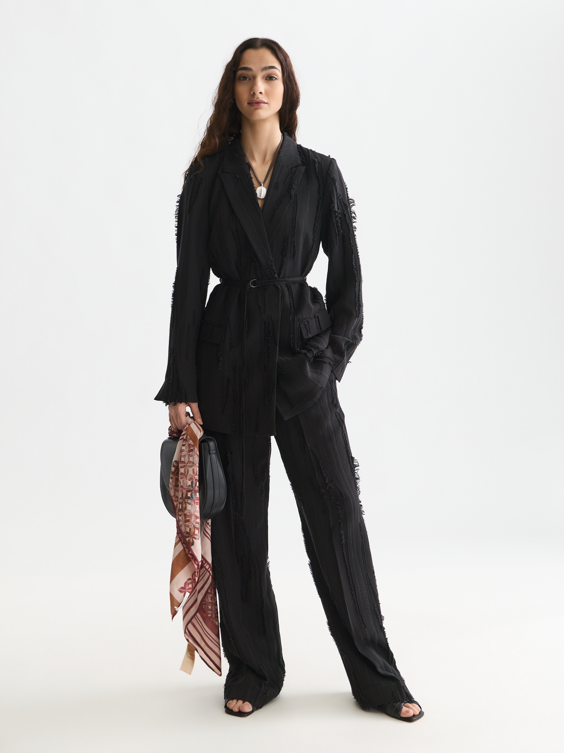 Edie - High-Rise Wide-Leg Pants