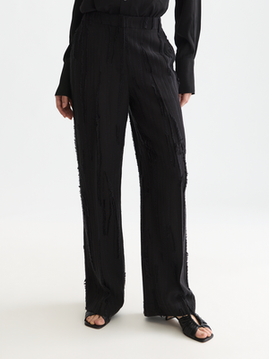 Edie - High-Rise Wide-Leg Pants