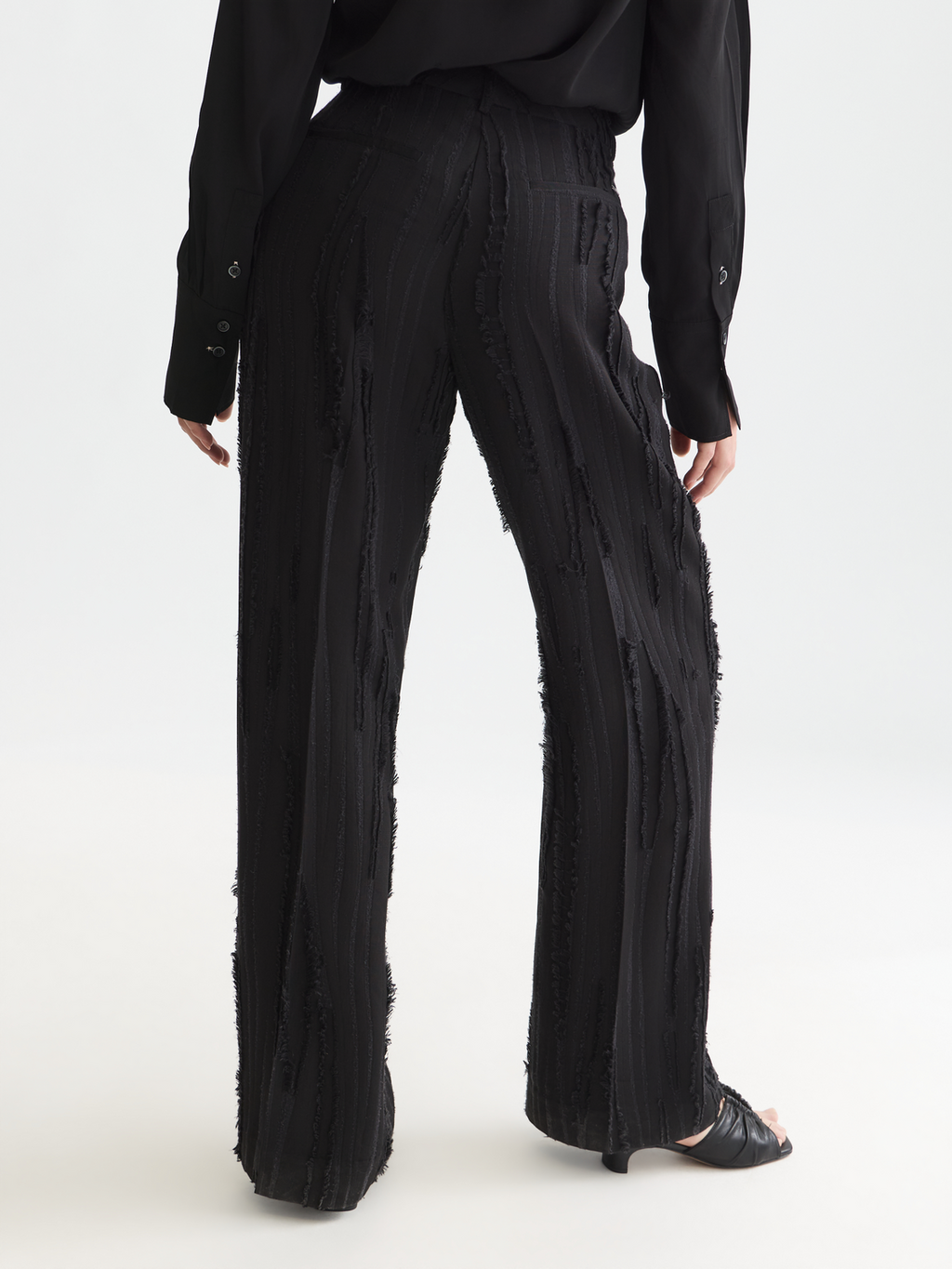 Edie - High-Rise Wide-Leg Pants