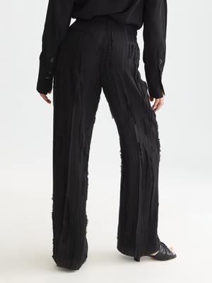Edie - High-Rise Wide-Leg Pants