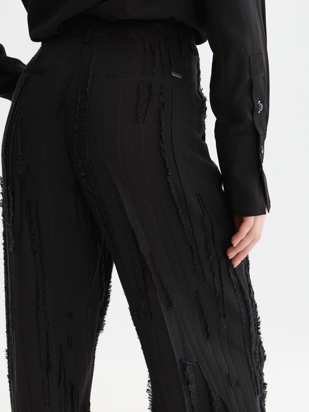 Edie - High-Rise Wide-Leg Pants