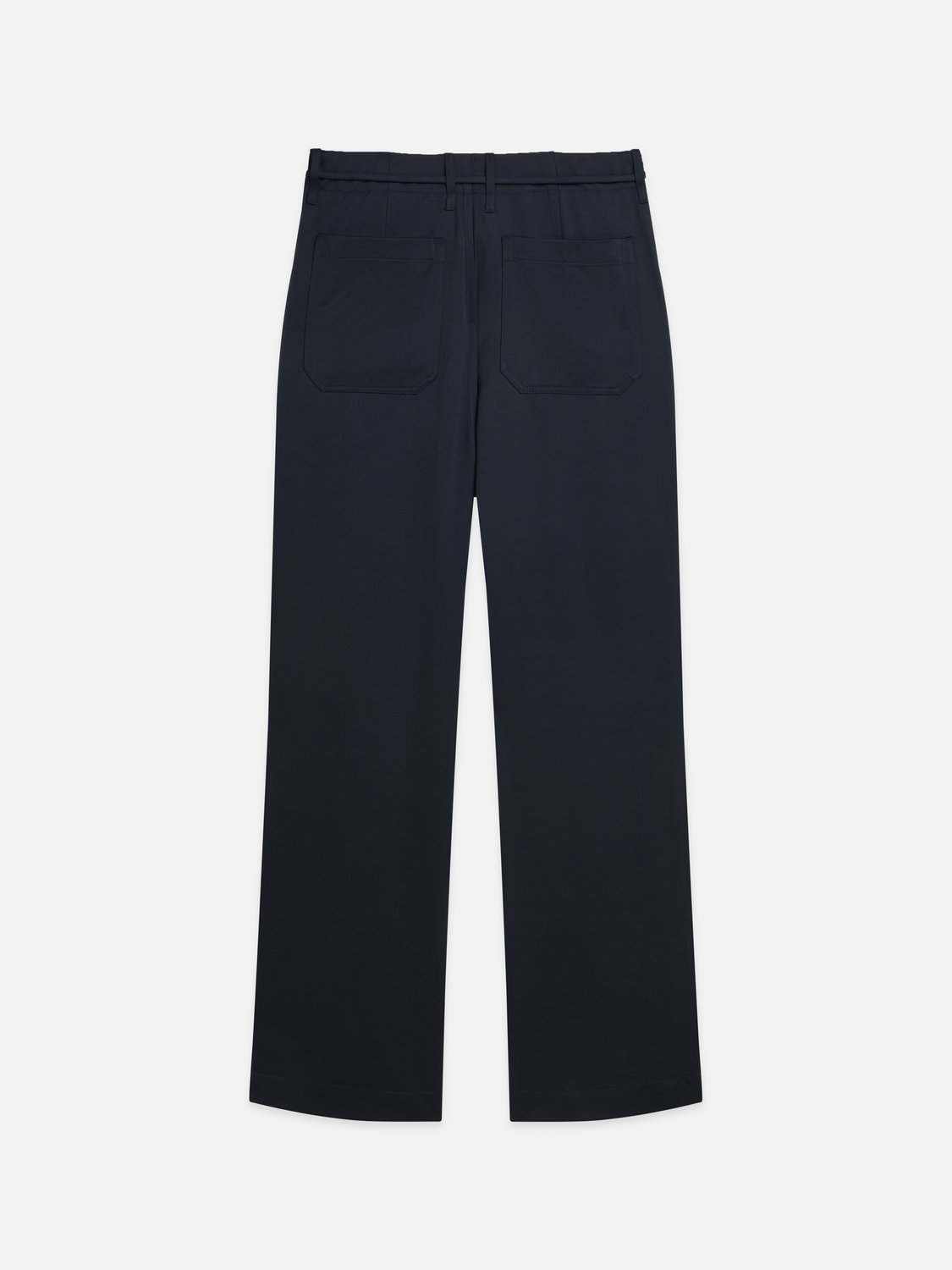Faye - High-Rise Tapered Leg Satin Cargo Pant