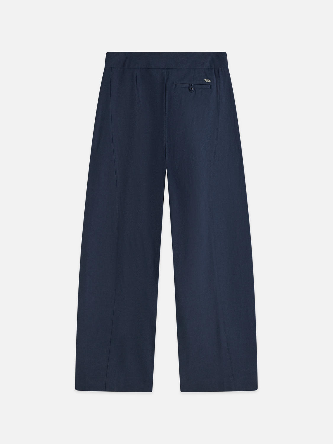 Quinn - Mid-Rise Wide-Leg Gabardine Pants