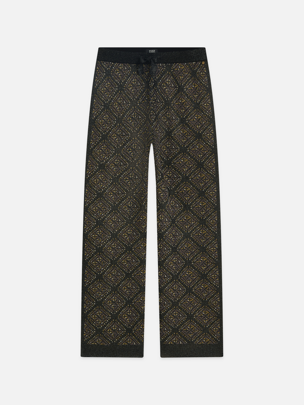 Relaxed Jacquard Knit Pant