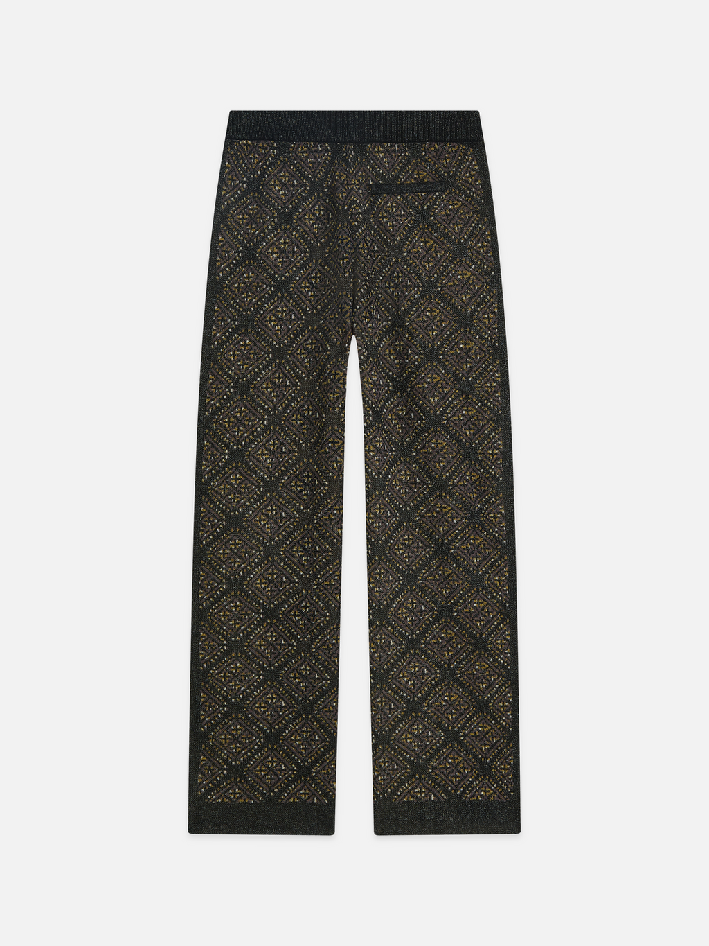 Relaxed Jacquard Knit Pant