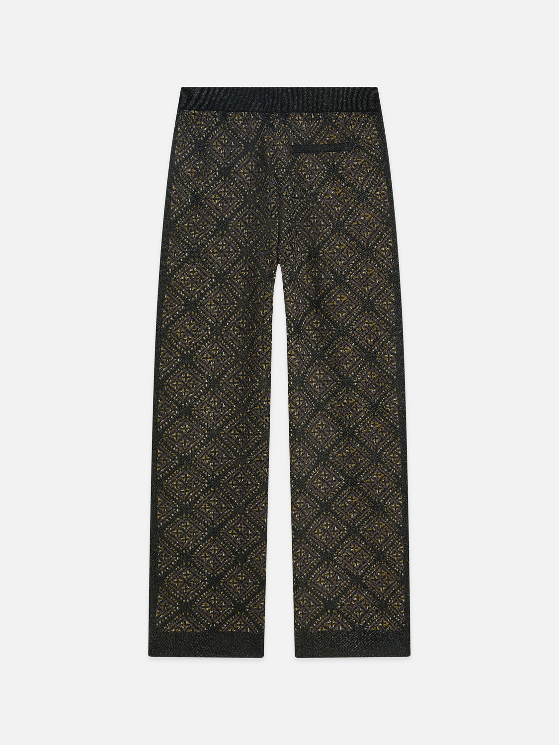 Relaxed Jacquard Knit Pant