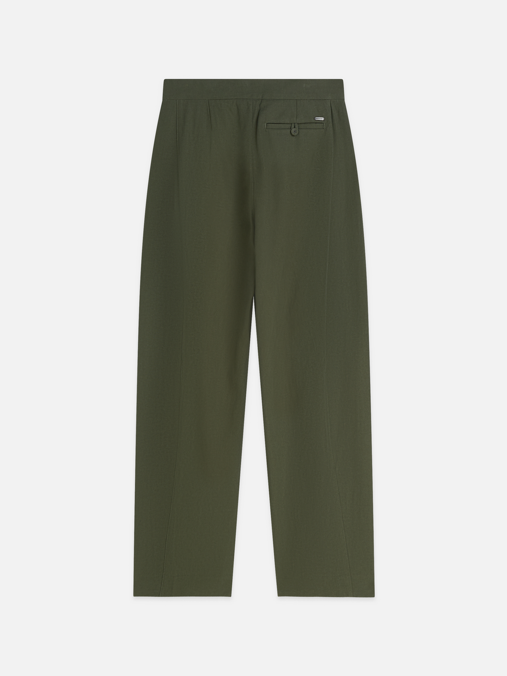 Quinn - Mid-Rise Wide-Leg Gabardine Pants
