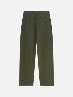 Quinn - Mid-Rise Wide-Leg Gabardine Pants