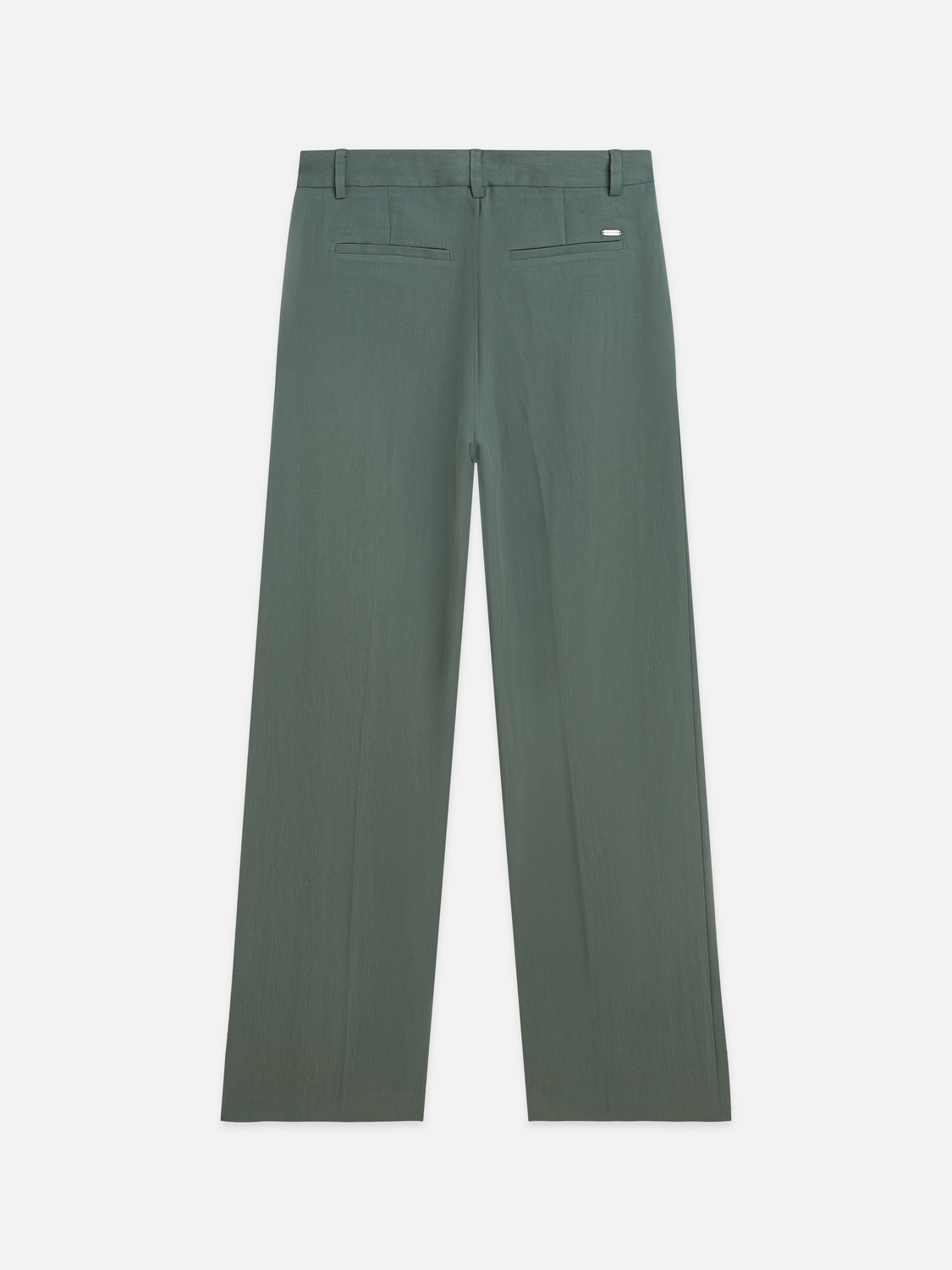 Edie - High-Rise Wide-Leg Lyocell Blend Pants