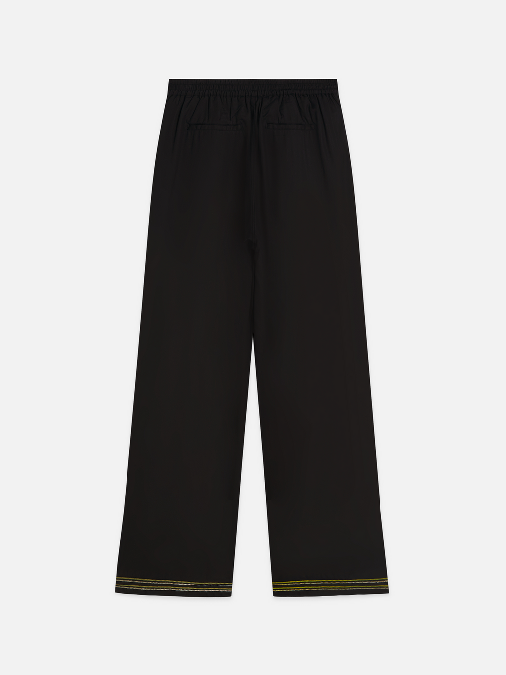 Eleni - High-Rise Wide-Leg Embellished Pants