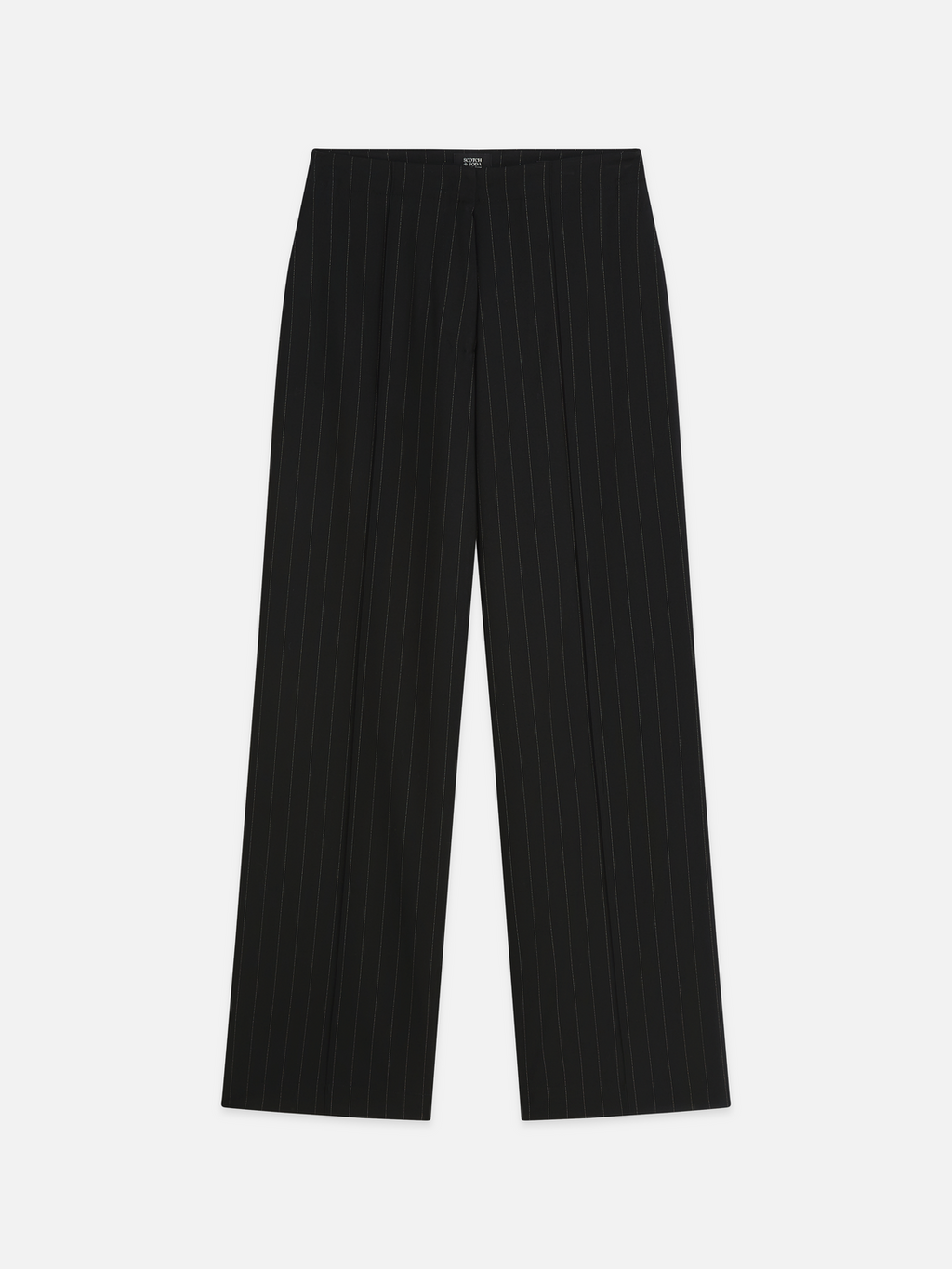 Lou Wide Leg Pinstripe Pant