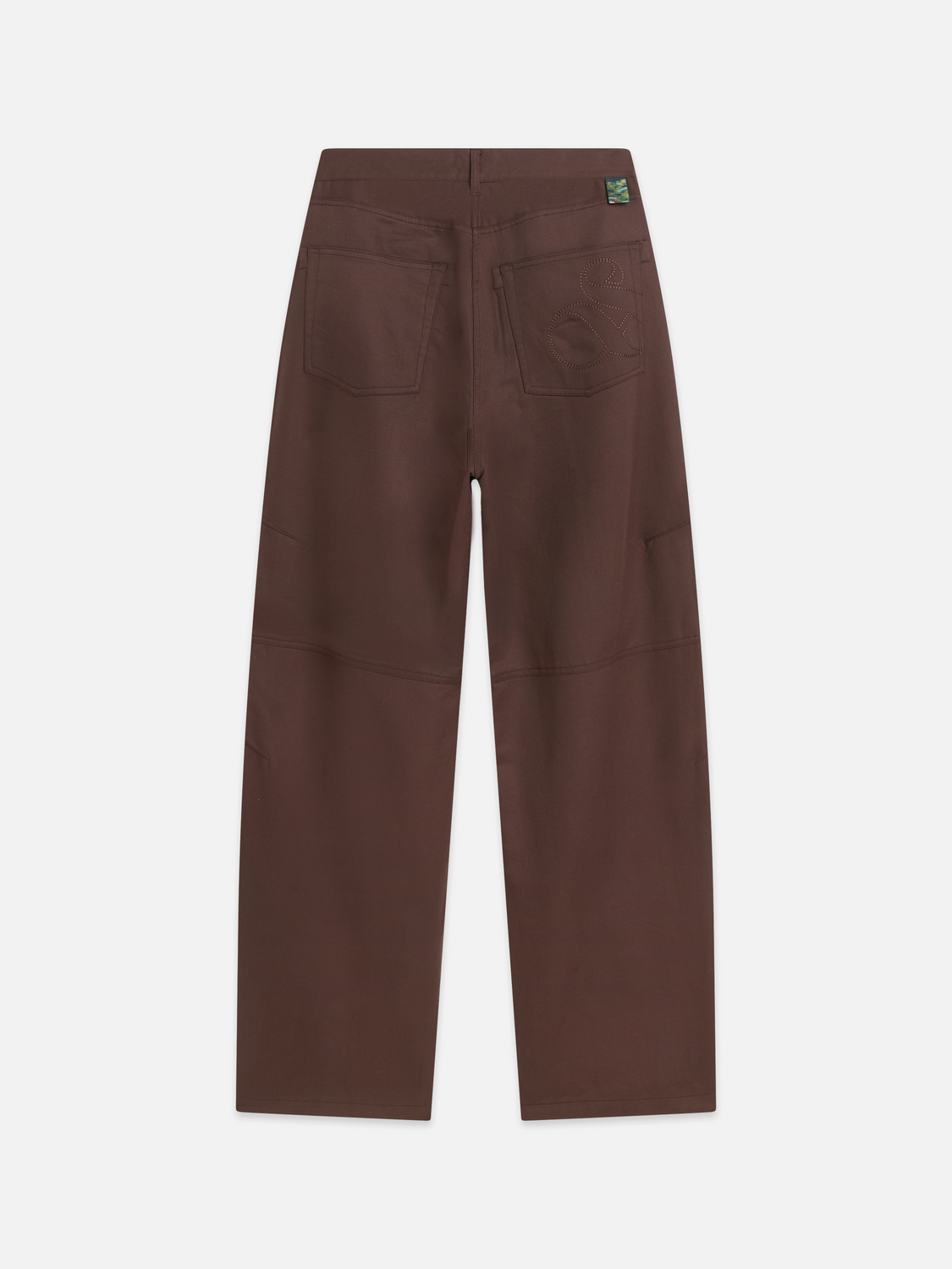 Lotus - High-Rise Barrel Leg Lyocell Pants