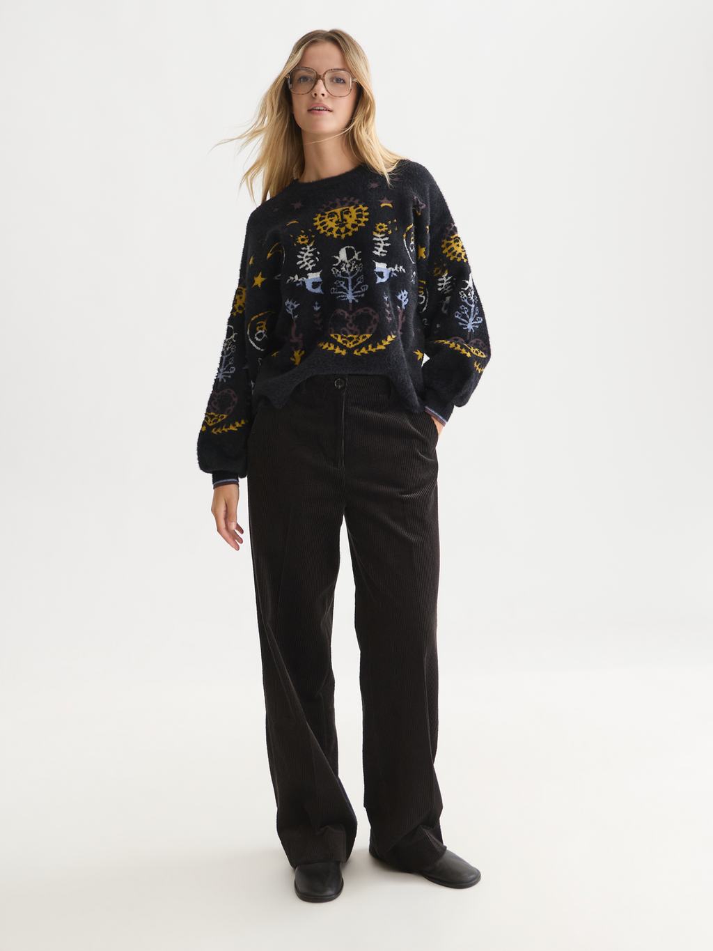 Cleo Wide Leg Corduroy Pant