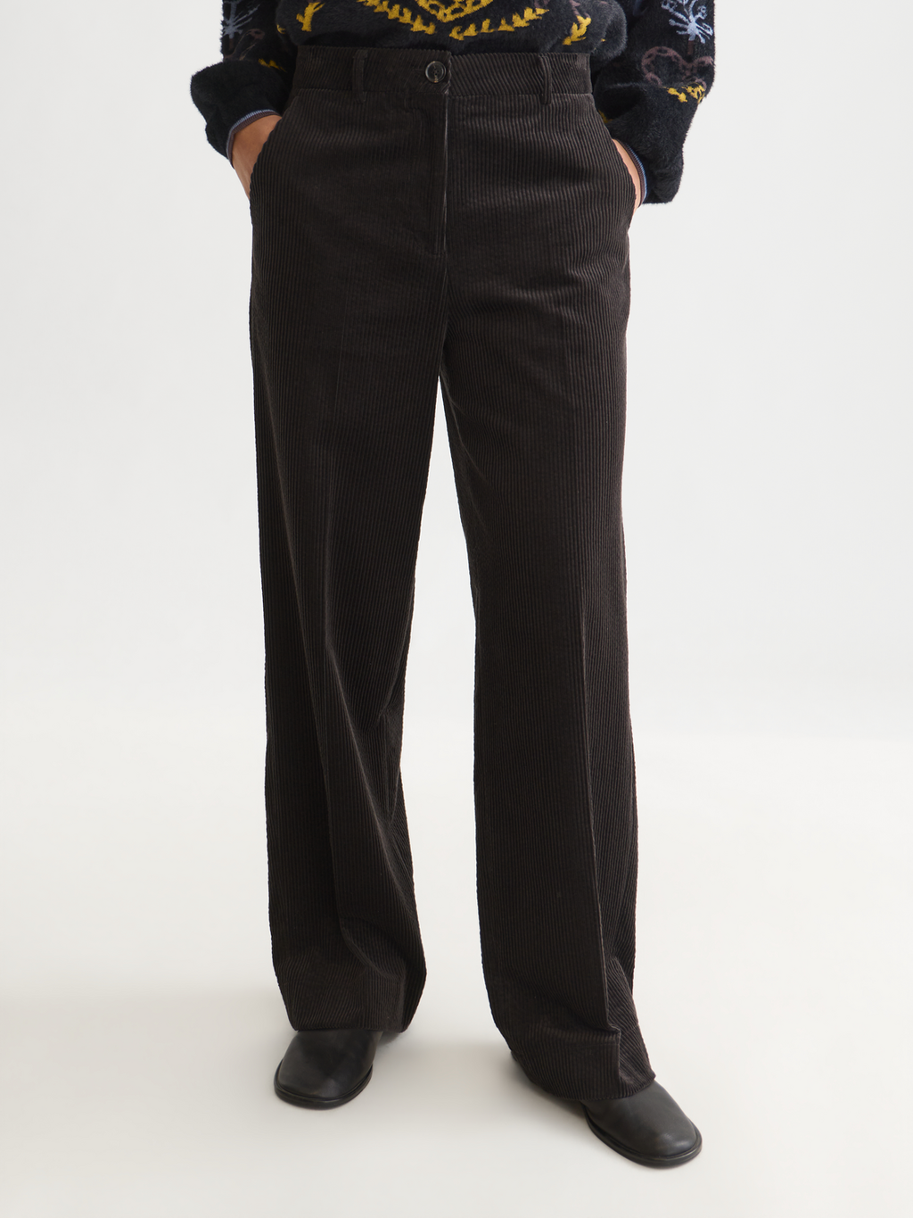 Cleo Wide Leg Corduroy Pant