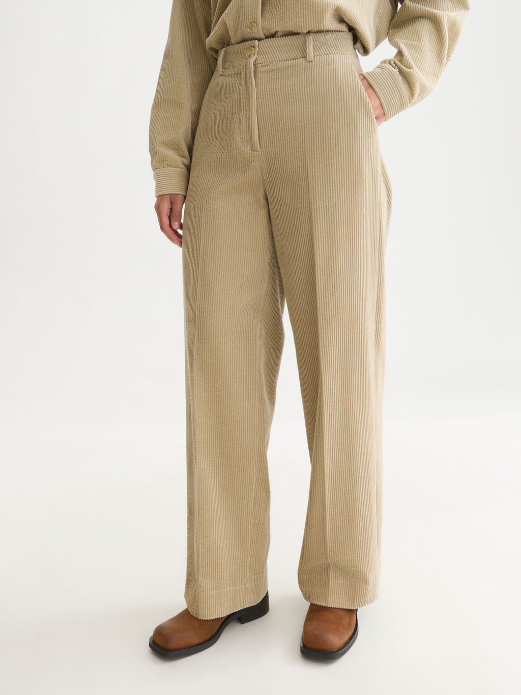 Cleo Wide Leg Corduroy Pant