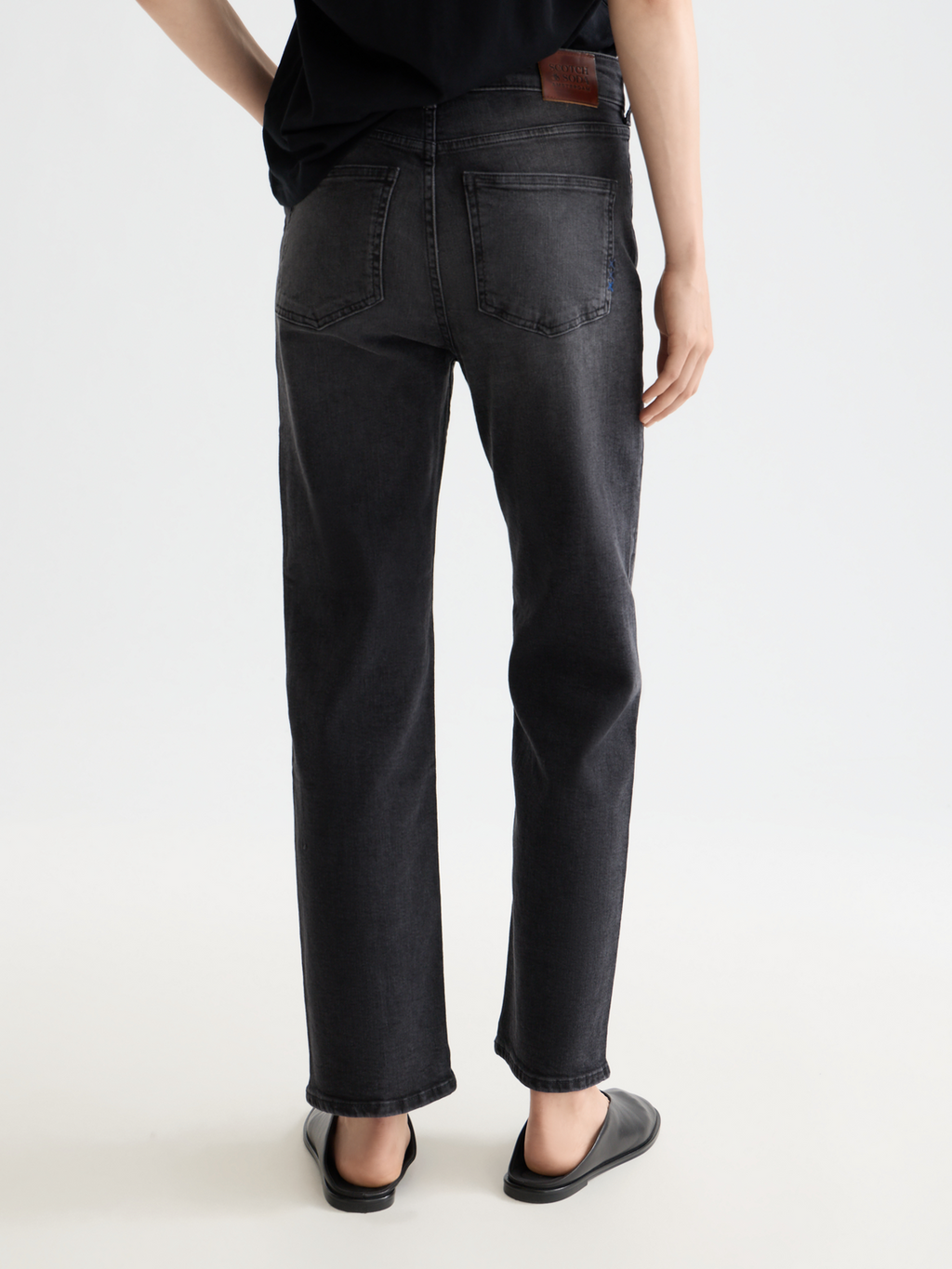 Core The Sky Straight Jeans -Black Night