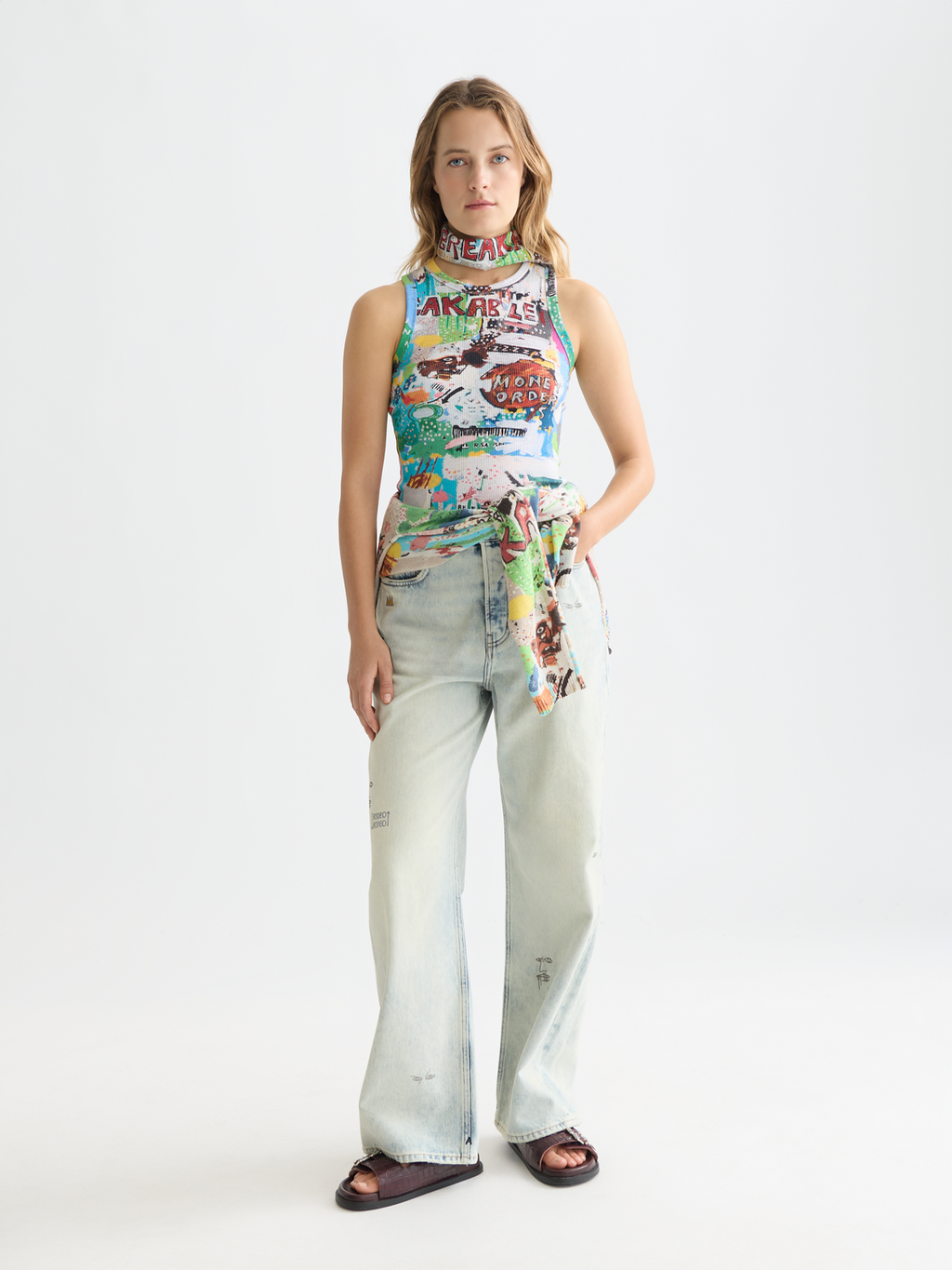 Scotch & Soda x Basquiat The Deep Loose Jeans