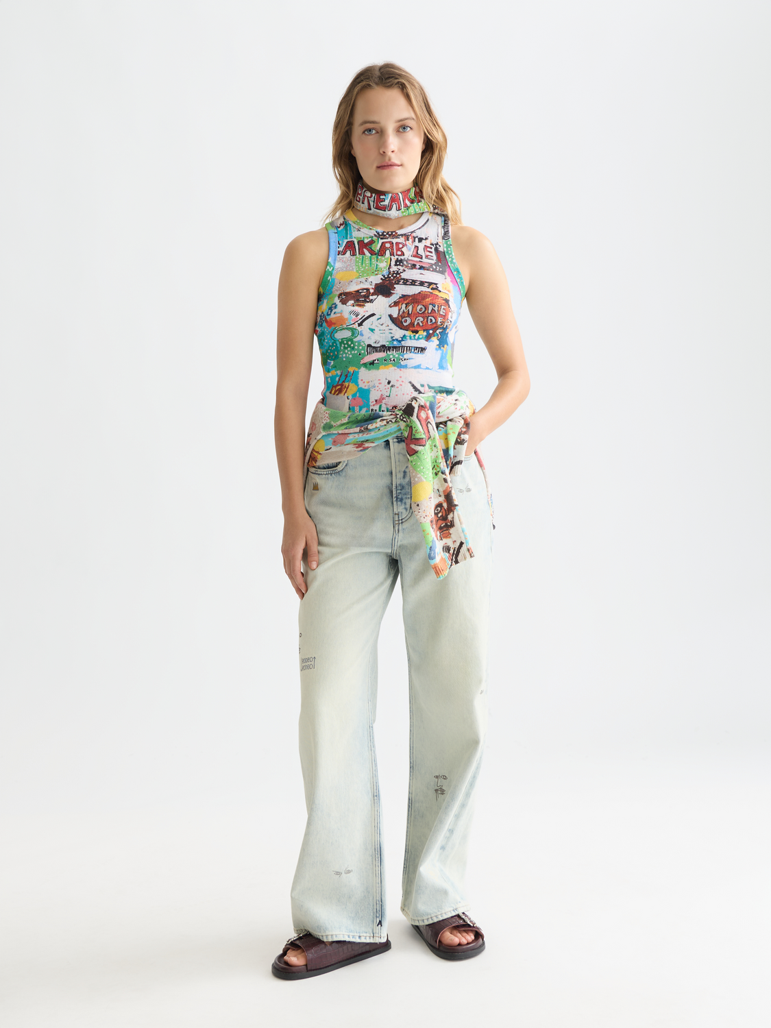 Scotch & Soda x Basquiat The Deep Loose Jeans