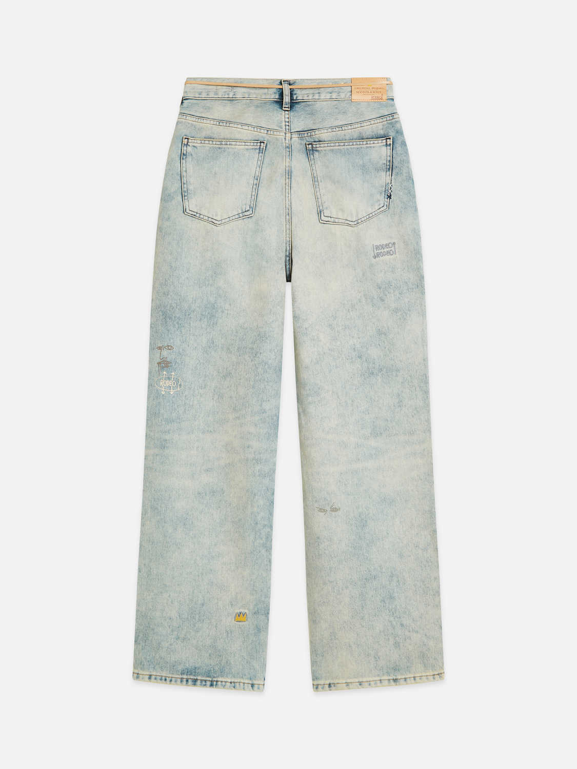 Scotch & Soda x Basquiat The Deep Loose Jeans