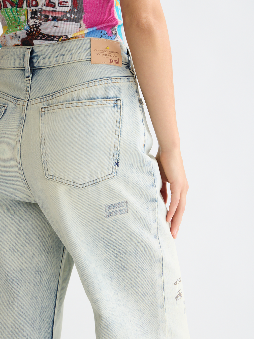Scotch & Soda x Basquiat The Deep Loose Jeans