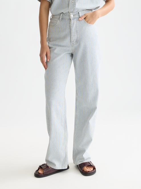 Le jean Ripple droit