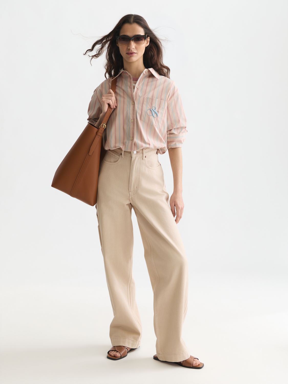 Cleo Wide Leg  - Rose Dust