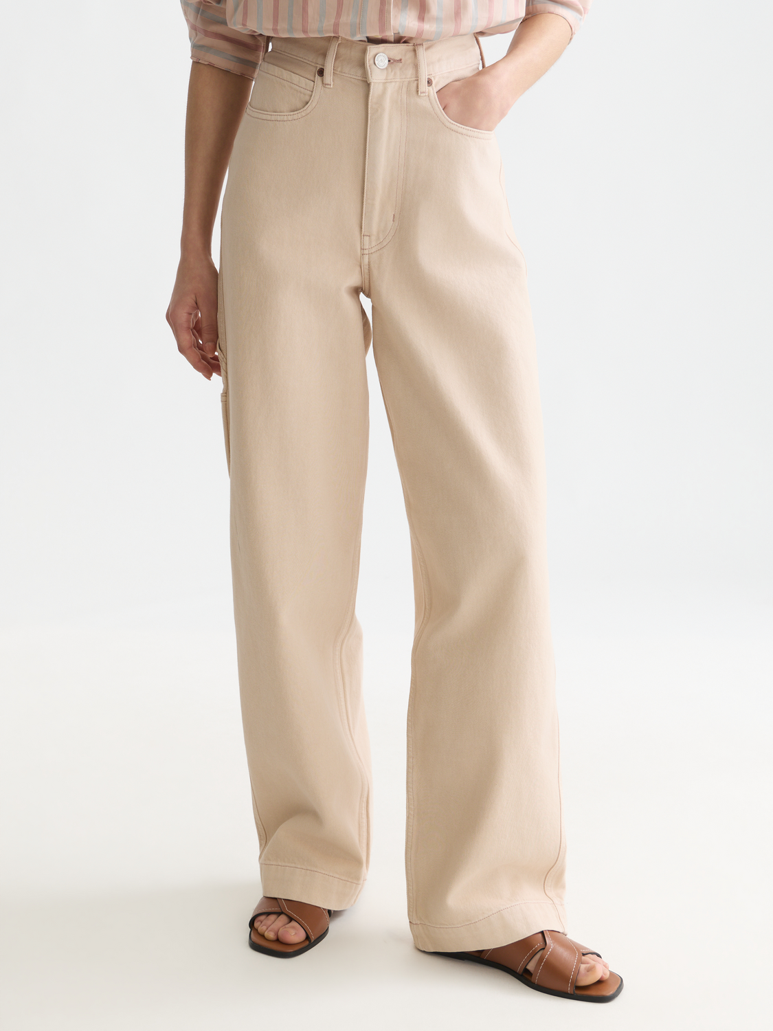 Cleo Wide Leg  - Rose Dust