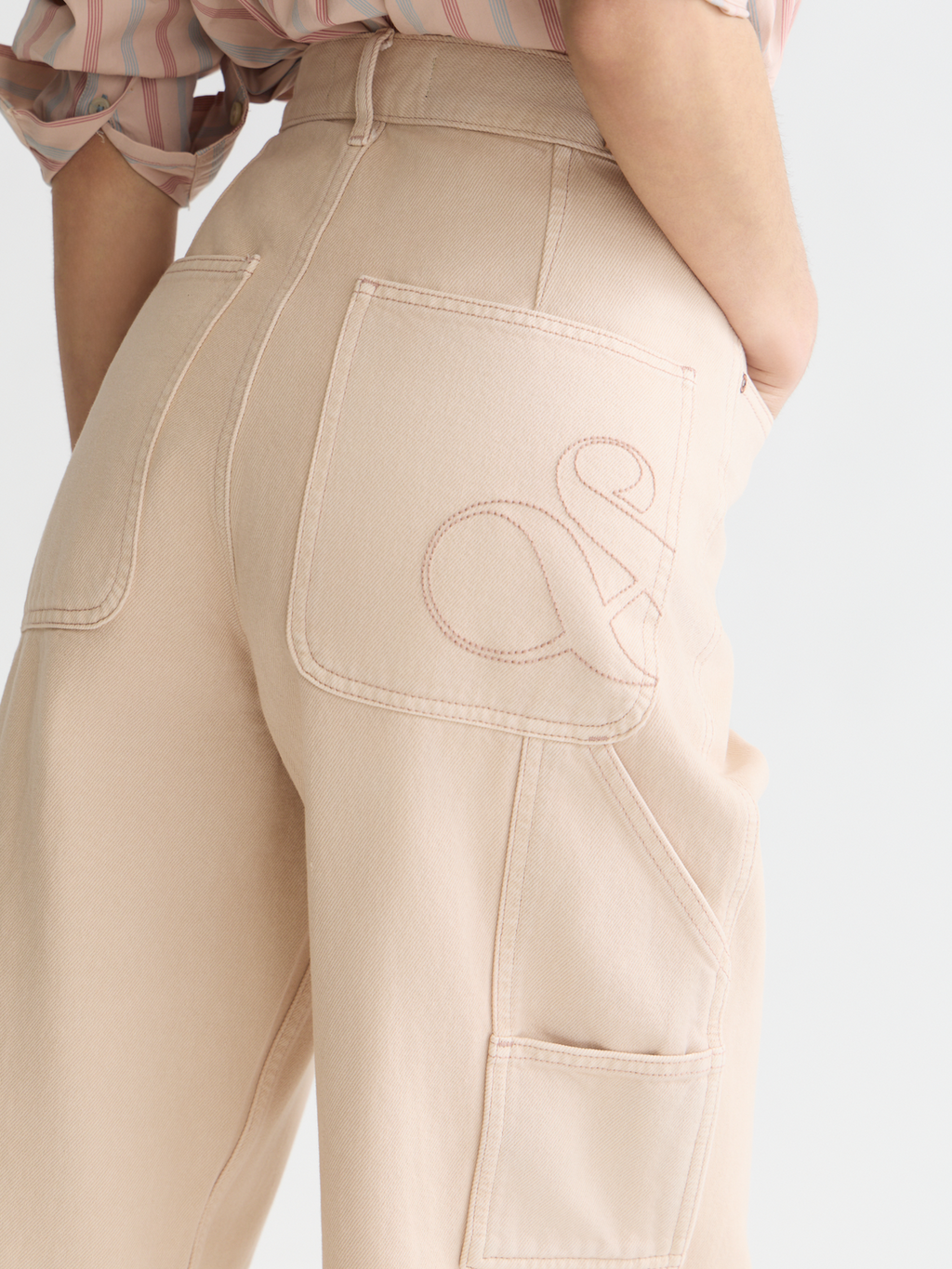 Cleo Wide Leg  - Rose Dust